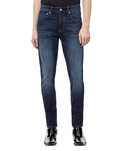 Image of Calvin Klein Jeans Men's Rinse Skinny in Dark Wash