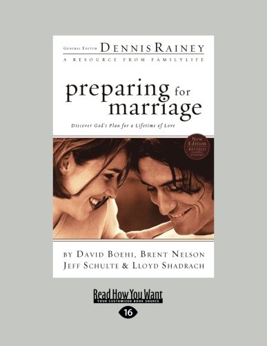 Preparing for Marriage (Large Print 16pt): Rainey, Dennis ...
