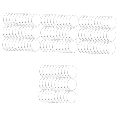 Support clé transparent de 120 pièces pour création de décors ronds