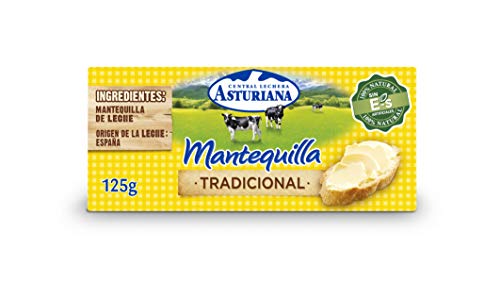 Central Lechera Asturiana Mantequilla Tradicional, Pastilla 125g