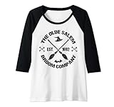 Photo Gallery donna basic witch olde salem scopa azienda incantesimo halloween maglia con maniche raglan Photo Gallery donna basic witch olde salem scopa azienda incantesimo halloween maglia con maniche raglan