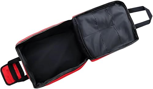 Miniatura 6 de Bolsa de emergencia roja Mochila de primeros auxilios vacía Tratamiento de primeros auxilios médicos Primeros auxilios Bolsas de trauma para acampar