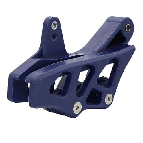 Guide chaine moto plastique protecteur bleu enduro cross 125 250 300 450 SX EXC FC