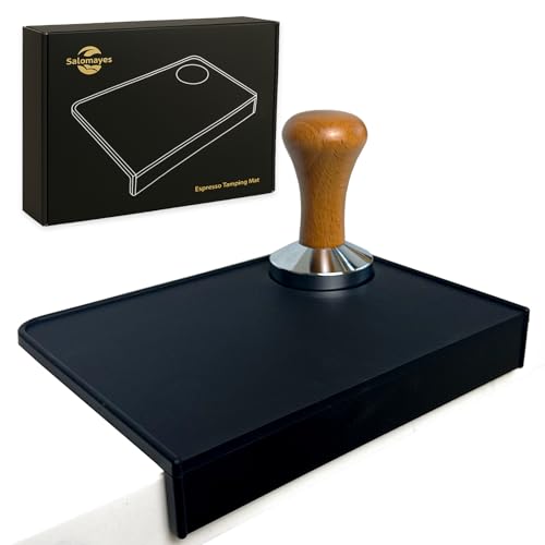 Comparison: Best Espresso Tamping Mat 10 Salomayes Espresso Tamping Mat 8"x6" – Compact Non-Slip Silicone Tamper Mat, Food-Grade Coffee Tamping Station for Home Baristas, Essential Espresso Accessories