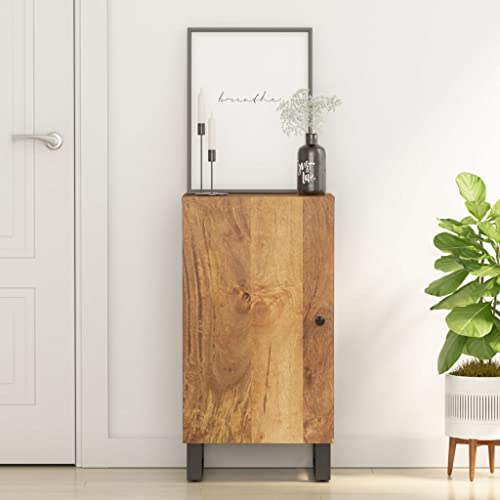 Frdhee Armario de cocina para cocina, armario esquinero, aparador con puerta 40 x 31 x 75 cm, mango de madera maciza, para salón, dormitorio, pasillos y cocinas, fácil de montar