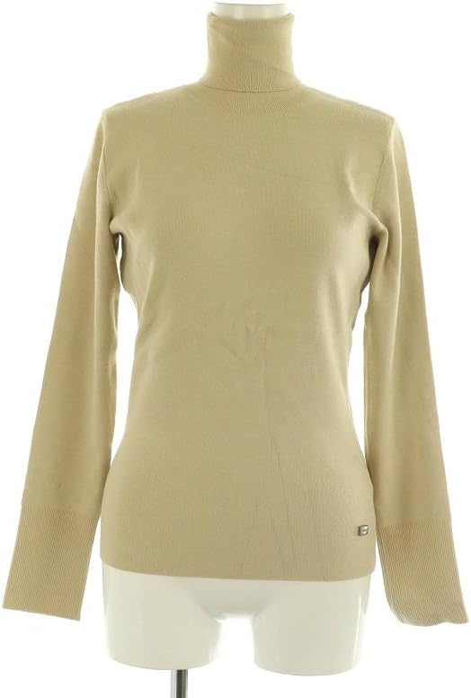 ISSEY MIYAKE FETE◇ニット・セーター(薄手)/3/ウール/BLK/無地