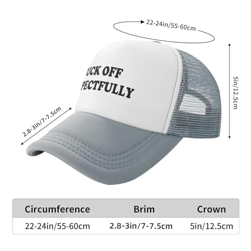 Gorra Trucker Divertida Unisex de Malla y Espuma miniatura 5