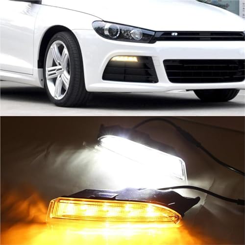 Feu de jour jaune pour rouler en sécurité avec Scirocco R 2012