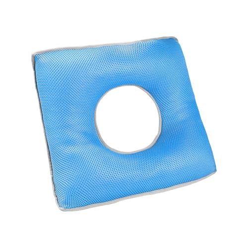 RAWMOCE Tailbone Pain Relief Cushion, Donut Pillow Seat for Anti-Bedsore & Sitting Comfort. Wheelchair & Office Chair Cushion with Lift for Legs & Buttocks. for Car, Bed Use