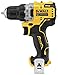 DEWALT Xtreme 12V MAX* Cordless Drill, 3/8-Inch, Tool Only (DCD701B)