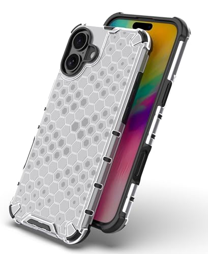 Image of Glasgow Back Case Cover Compatible with [ Apple iPhone 16 Plus ] (Stylish Design) - Transparent