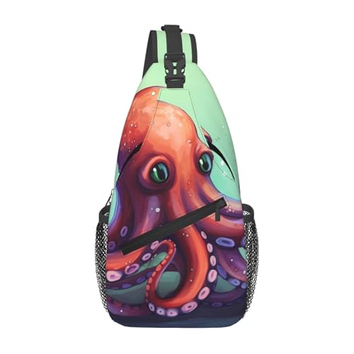 Bolso cruzado de pecho para hombre mochila bandolera miniatura 1