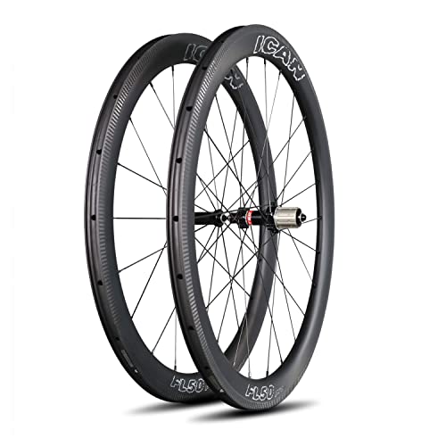 Carbon Laufradsatz ICAN Alpha 50 für Rennräder bis 1500g