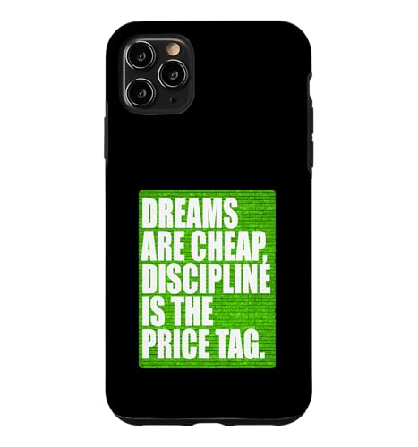 Green Color Discipline Is The Price Tag �O���[���O���t�B�b�N �X�}�z�P�[�X iPhone 11 Pro Max �p