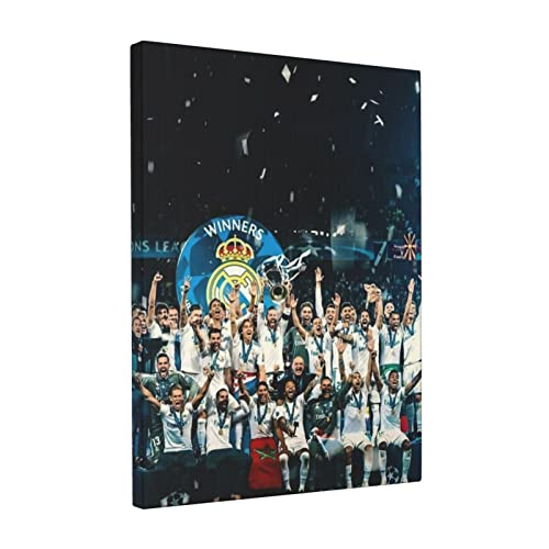 レアルマドリードFC アニメ アートパネル アートフレーム モダン ポスター フレーム装飾画 キャンバス絵画 アートボード 玄関 木製 部屋飾り 壁の絵 壁掛け ソファの背景絵画 木枠セット グッズ キャラクター プレゼント 30x40cm vb127