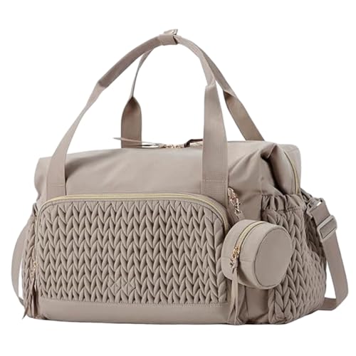 Bolsa para pañales Gcroet grande con estuche de chupete para clínica de maternidad