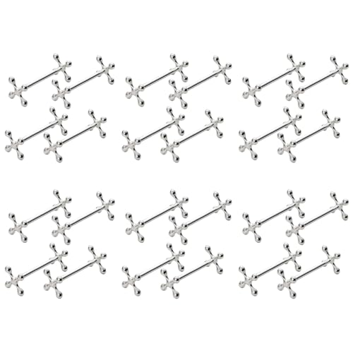 Cuillères de repos support fourchettes couteau déco table argent x24