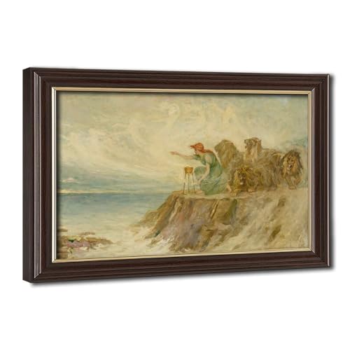 Toile Frederick Stuart Church Circe 1910 cadre premium décoration de caractère