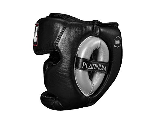 Title Boxing Platinum Premier Full Training Headgear 2.0 - Boxing, MMA, Muay Thai Headgear, Adults