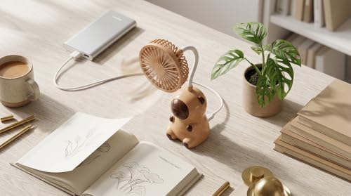 Image of HAND FAN FOR SUMMERS (CAPYBARA - Fan)