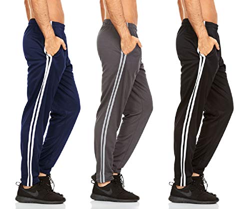Daresay Active Pants For Men- Quick-Dry Joggers With Two Side Pockets, Athletic, Casual, Active Clothes For Men, 3-Pack. #TOP13
