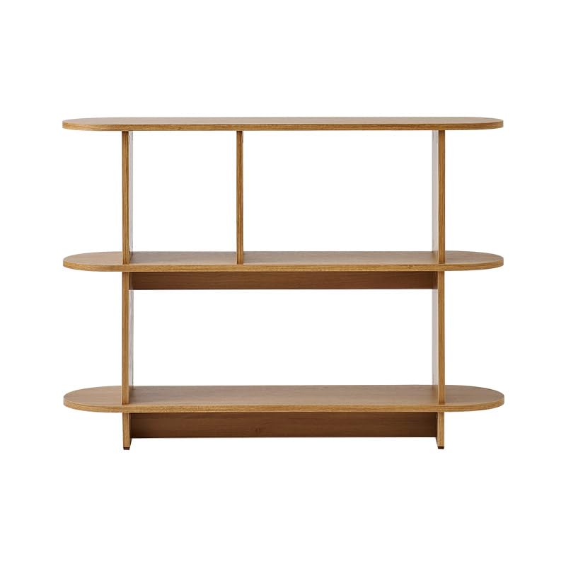 Amazon｜バルトラウンドシェルフ 4サイズラック (ナチュラル, 3段1000