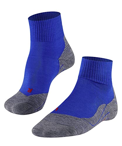FALKE Hombre Calcetines para senderismo TK5 Wander Short, Sintético, 1 par, Azul (Yve 6714), 44-45