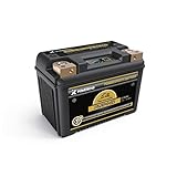 2000 Ladezyklen Motorradbatterie Poweroad Lithium-Eisenphosphat PLFP-14R (YTX14) - Maße: 148 x 86 x 105 mm - 12 V 48 Wh 280 CCA für CAGIVA W16 500 1994-1998