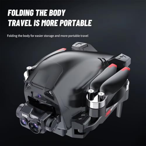 Image of Drone with 4k Camera Foldable 1080P HD Drone with FPV Live Video, Smart Gestures Selfie, Altitude Hold, One Key Take Off /Landing, 3D Flips for Kids and Adults.