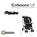 Joovy Caboose LX Tandem Stand-on Stroller, Black