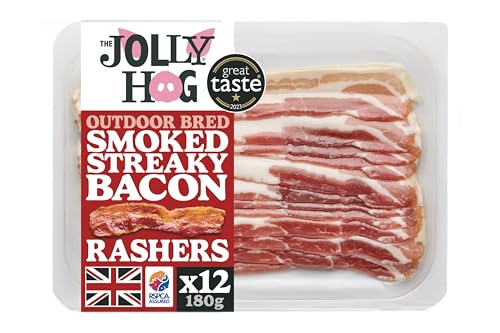 The Jolly Hog Smoked Streaky Bacon, 180g