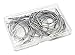 Pincute 50 Pcs Weaving Needle, C Curved Weaving Needle, 2 inch Hair Weave Needle, Wig Making Pins Needles Set for Wig Making, Blocking Knitting