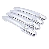  WUURAA Türschnalle Chrome Türgriffabdeckung Catch Trim Set Für Lada Für XRAY Für AvtoVAZ 2015 2016 2017 2018 2019 (Color : 2)