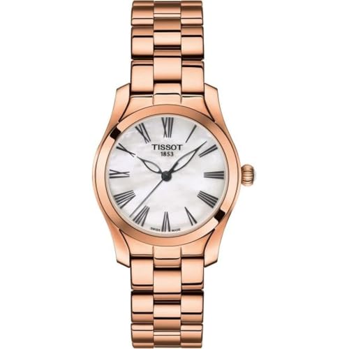 TISSOT Mod. T-Wave montre analogique à quartz pour femme en acier inoxydable