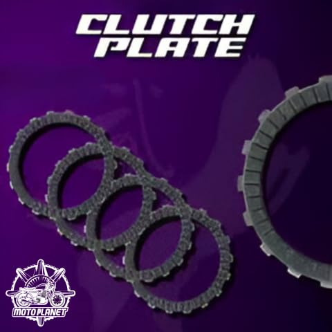 Image of MPD-UMA RACING 02CD0070 Clutch Plate set of 4 usable Compatible for FZ-150 | High-Performance, Durable & Smooth Gear Shifting | Boosts Power, Efficiency & Long Life, MOTO PLANET