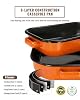 MCCSI Casserole Dishes for Oven Lasagna Pan 6-Pack Enamel Baking Set with Handle & Rack 14&17 Inch, 572°F Heat Resistance Dishwasher Oven Safe Easy-To-Clean NonStick Housewarming Wedding Gift Cookware #3