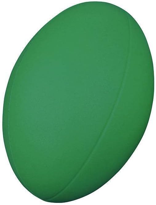 Coated Foam Rugby Ball Yellow