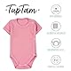 TupTam Baby Body Kurzarm 5er Pack – Wickelbody Body Baby aus Baumwolle für Jungen und Mädchen, Farbe: Weiß Ecri Hellgrau Altrosa Rosa, Größe: 68