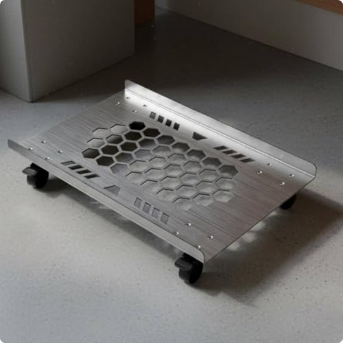 Support ordinateur robuste base large pour stabiliser et déplacer les grands PC - 6