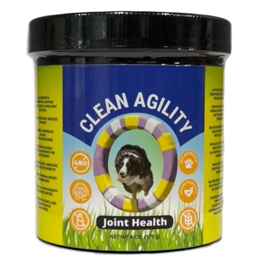 Clean Agility Joint Health for Dogs - Most Effective Natural Hip & Joint Supplement Available - Formulated with Veterinarians, Glucosamine, Chondrointin, MSM, Turmeric (Powder)