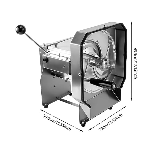 Cortadora eléctrica de papas y vegetales acero inox miniatura 7