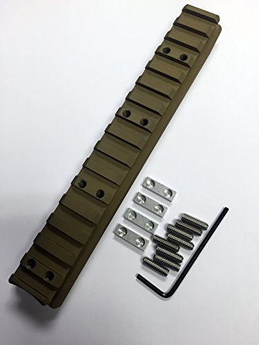 Kel-Tec KSG TAN Extended Lower Billet Picatinny Rail - by Hi-Tech Custom