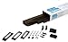 CRL RDS96BRZ Bronze 96" Euro Retractable Screen Door Kit