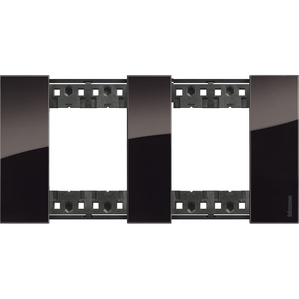 Legrand KA4802M2DG plaque de interrupteur double anthracite