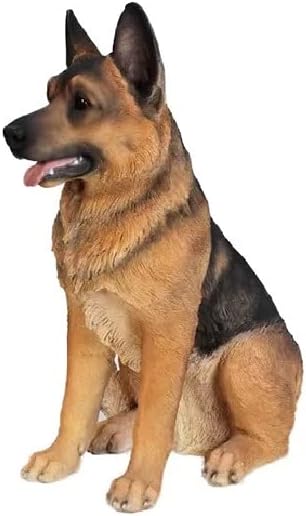 Hi-Line Gift Ltd Sitting Dog - German Shepherd - Large