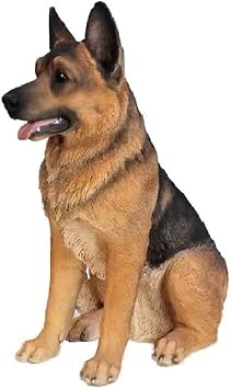 Hi-Line Gift Ltd Sitting Dog - German Shepherd - Large