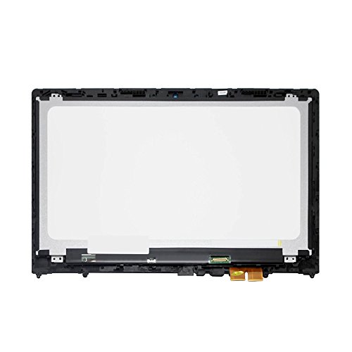 Lcdoled Replacement 15.6 Inches Fullhd 1080P Ips Nv156Fhm Led Lcd Display Touch Screen Digitizer Assembly With Bezel For Lenovo Flex 4-15 4-1570 4-1580 80Sb 80Ve (Lcd Screen + Touch Digitizer + Bezel) #TOP1