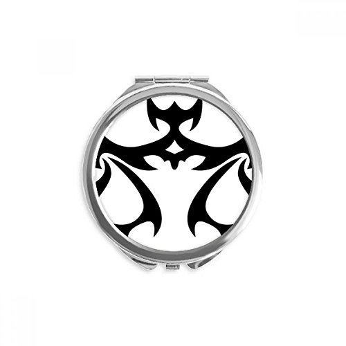 Miroir rond de poche cadeau signe Balance idée anniversaire originale multicolore