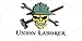3 - Union Laborer Skull Hard Hat/Helmet Stickers 1 1/2