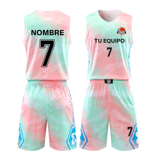 Listado de Ropa de Baloncesto para Mujer , listamos los 10 mejores. 43 LAIFU Jersey Basketball Niño Hombre Mujer Personalizada Camiseta de Baloncesto tu Nombre,Número, Nombre del Equipo,Logo…